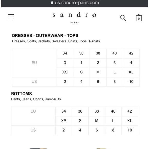 SANDRO BLACK ROMPER - Picture 15 of 15